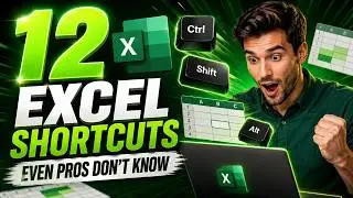 12 Excel Shortcuts You Didn't Know