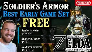 Soldier's Armor | Free Armor Under Hyrule Castle | BEST EARLY GAME ARMOR Zelda Tears of the Kingdom