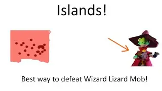 How to Defeat Wizard Lizards Easily! (Roblox Islands)