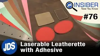 Adhesive Laserable Leatherette - JDS Insider #76
