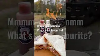Simple Outdoor Food! Firebox Scout! Fried Fish Sandwich
