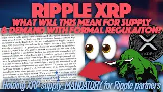 Ripple XRP: Will Mandatory XRP Supply Held By Ripple Partners Help Boost Price Because Of Demand?