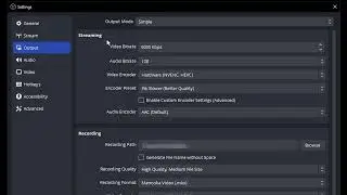OBS 29.1 Update: Optimal Settings for Streaming 1440p HEVC Video to YouTube