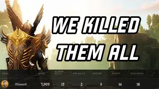 New World Aeternum - PvP Tank | Slaughter On Astra 15 kills Outnumbered OPR
