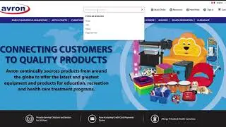 Avrons New Website Search