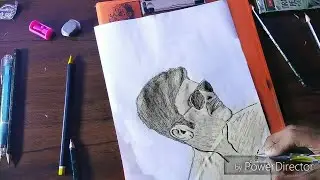 How to make power star  Puneeth Rajkumar drawings (sketch)