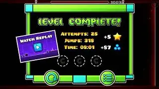 Прохождение уровня Violins symphony в Geometry Dash