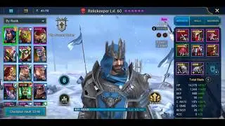 Raid Shadow Legends - Champion Relickeeper solo in Dragon's Lair
