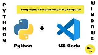 how to setup python in visual studio code on windows 10