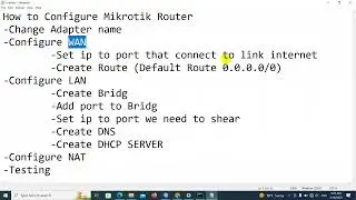 How to configure Mikrotik Router step by step speak khmer