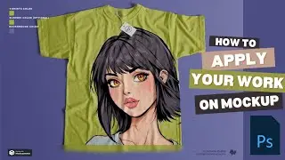 A NORMAL DEMO OF USING MOCKUP FILE IN PHOTOSHOP
