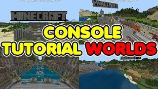 Minecraft Bedrock: ALL CONSOLE Tutorial Worlds DOWNLOAD