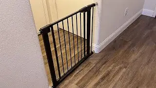 Sycyh Baby Toddler and Pet Gate Review - SOLID Construction
