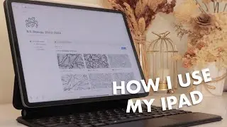 how i use my ipad as a student 📝 note-taking, productivity, flashcards, second display, and more!
