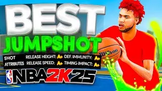 The BEST JUMPSHOT on NBA2K25! Never Miss Again with this Best Greenlight Jumpshot!