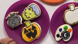 Color My Cookie BOO Tutorial