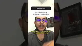 SE FIZER BACKUP NO WHATSAPP O QUE ACONTECE - 𝐓𝐔𝐃𝐎 𝐒𝐎𝐁𝐑𝐄 𝐖𝐇𝐀𝐓𝐒𝐀𝐏𝐏 𝐁𝐔𝐒𝐒𝐈𝐍𝐄𝐒 