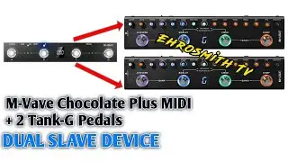 M-Vave Chocolate Plus MIDI + 2 Tank-G Black Setup | How to Use M-Vave Chocolate Plus MIDI