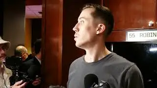 Duncan Robinson Talks Miami Heat 3-0 Lead, Chemistry with Bam Adebayo, How Loud Home Crowd Was
