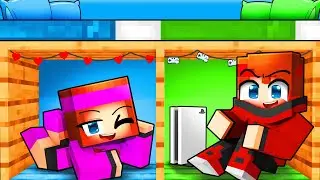 Anna fait une Pyjama partie Colorée sur Minecraft !