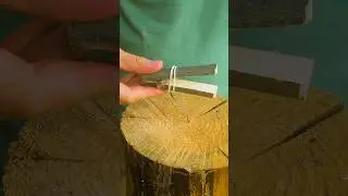 So you can make a wooden clothespin