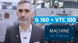 Machine in Focus: G 160 & VTC 100 - Robot-assisted line for drive shaft production