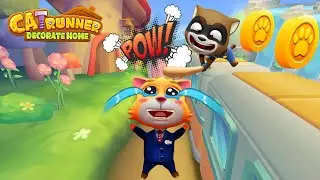 Cat Runner decorate home new update 💥😱