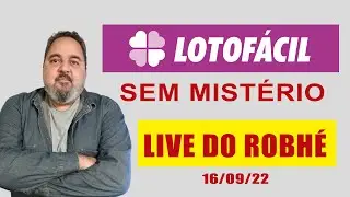 *LIVE* LOTOFÁCIL SEM MISTÉRIO COM ROBHÉ RODRIGUES