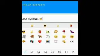 💯 EMOJIS ARE VISIBLE IN CHAT, BOOKS, AND MORE | @XREALM 🐼