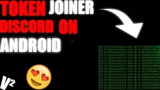 Token Joiner Discord | On Android In Repl.it Fully Working | Best Token Joiner Code With Shlok V²