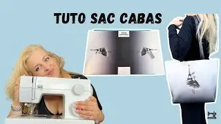 Coudre un Sac Cabas avec un « Coupon-Patron » - Tuto Couture DIY
