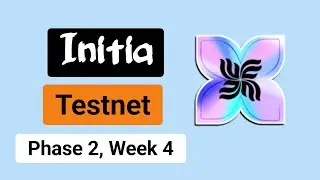 Initia Testnet Phase 2 Week 4 Guide - #initiatestnetphase2week4 #initiatestnetphasetwo