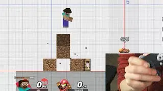 (WR) ssbu Steve Penis Speedrun any% 52 Frames