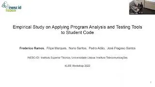 Poster: Empirical Study on Applying Program Analysis and Testing Tools to Student Code