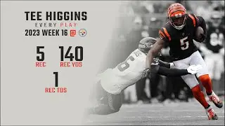 Tee Higgins Week 16 | Every Target and Catch @ Pittsburgh Steelers | 2023 NFL Highlights