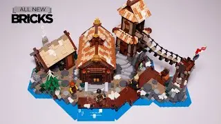 Lego Ideas 21343 Viking Village Speed Build
