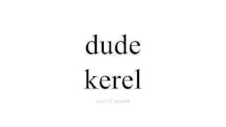 Spaans leren   kerel