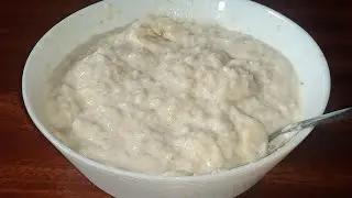 MENYA UBURYO BWIZA BWO GUTEKA OATS,POLICI IKARYOHA CYANE😋//OATS WITH MILK