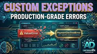 Python Custom Exception Handling: Design, Raise, and Chain Exceptions