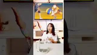 Beautiful girl diving into Xianglong movie Volleyball boy garbage dump showdown Volleyball boy y