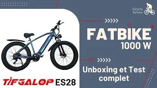 🚀 Essai du Fatbike Électrique TIFGALOP ES28 ⚡ Moteur 1000W & Autonomie 100KM 💯