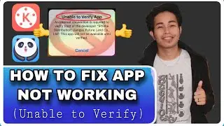 How to fix Applications not Working | Unable to Verify App.