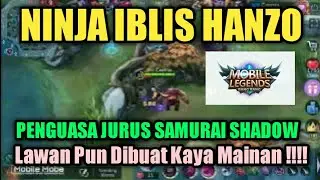 NINJA IBLIS HANZO PENGUASA JURUS SAMURAI SHADOW -TOP GLOBAL HANZO -