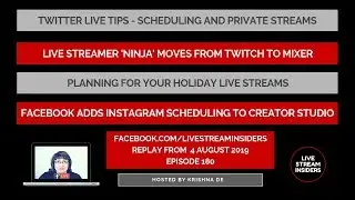 Live Stream News Week Commencing 4 August 2019