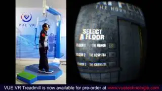 VUE VR - VR game Horrible Affected From Oculus Rift VR Games With VUE VR Omni Directional Treadmill