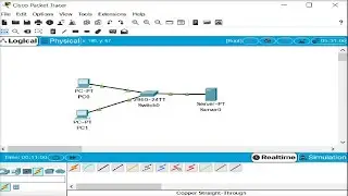 Connection To PC and Laptop   || CISCO PACKET TRACER TUTORIAL