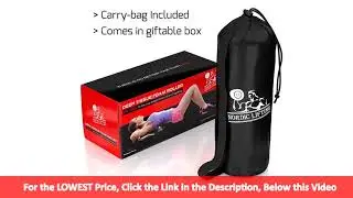 Foam Roller for Best Muscle Massage & Deep Tissue Trigger - Roll & Stretch Tool