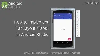 How to Implement TabLayout in Android Studio | Sanktips