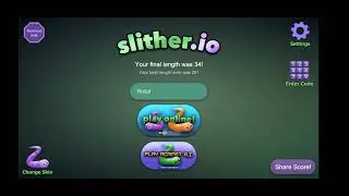 jugando slither.io