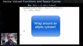 Examples of Vector Valued Functions